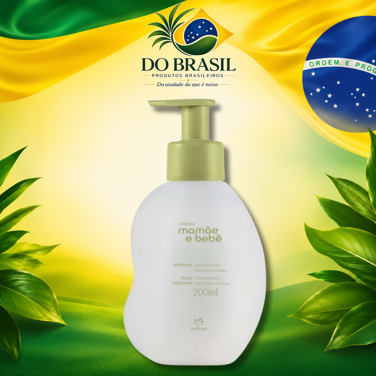 Hidratante Infantil Corporal mamãe e bebê