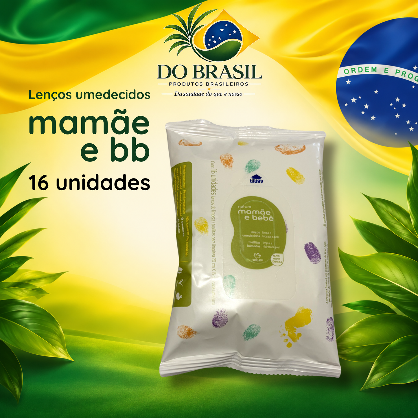 Lenços umedecidos