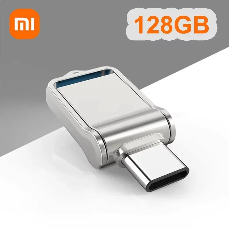 Xiaomi 2TB USB 3.2 Flash Drive High Speed USB 1TB 512GB Type-C Interface Dual-Use Flash Memory Stick For Mobile Phone Computer 