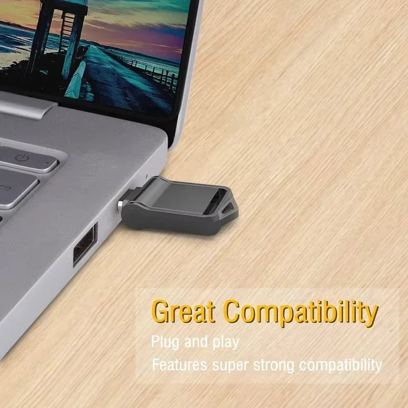 Xiaomi 2TB USB 3.2 Flash Drive High Speed USB 1TB 512GB Type-C Interface Dual-Use Flash Memory Stick For Mobile Phone Computer 