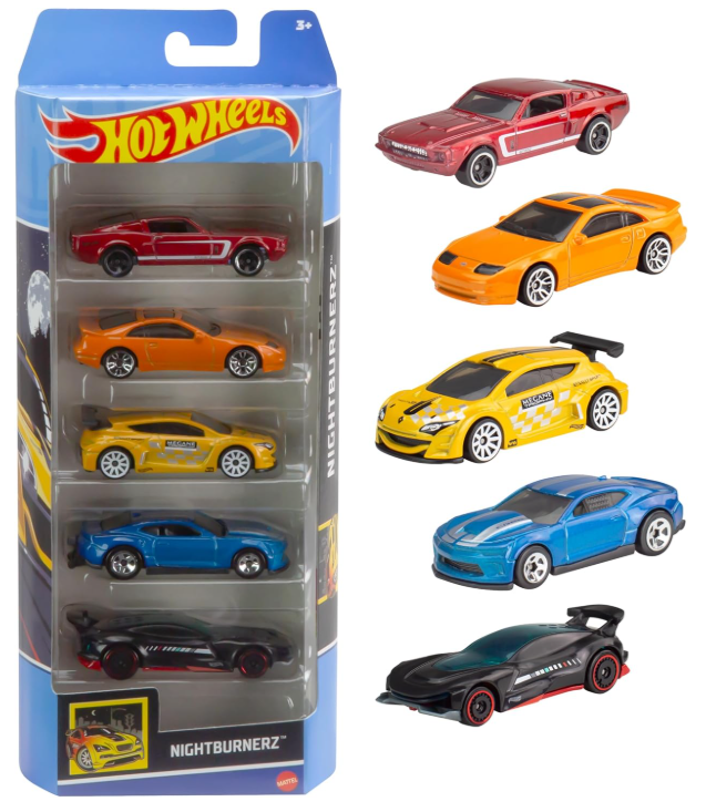 Hot Wheels Assortment Cars, 5 unidades