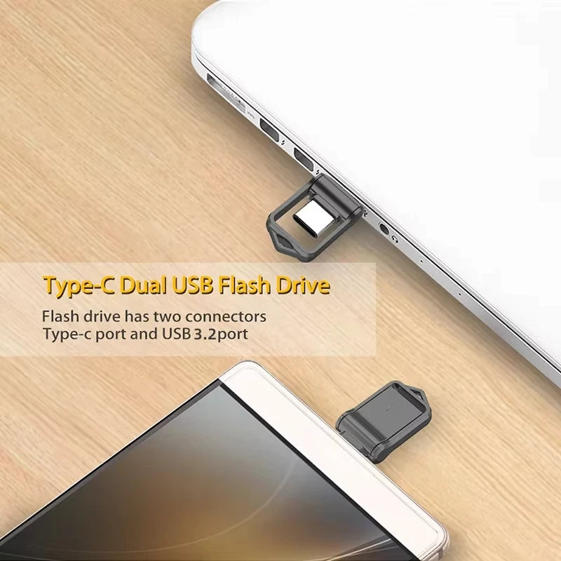Xiaomi 2TB USB 3.2 Flash Drive High Speed USB 1TB 512GB Type-C Interface Dual-Use Flash Memory Stick For Mobile Phone Computer 