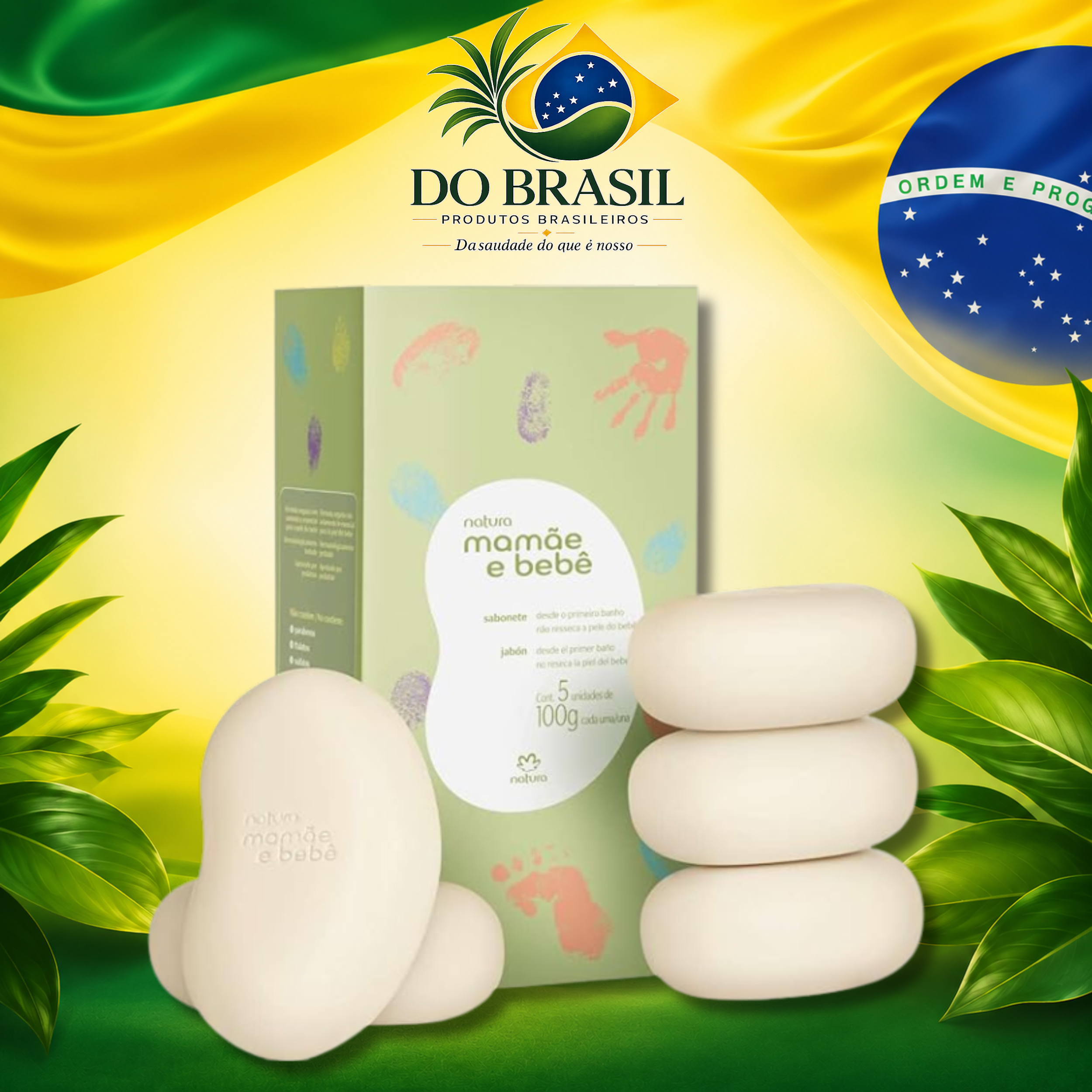 Sabonete em barra Natura