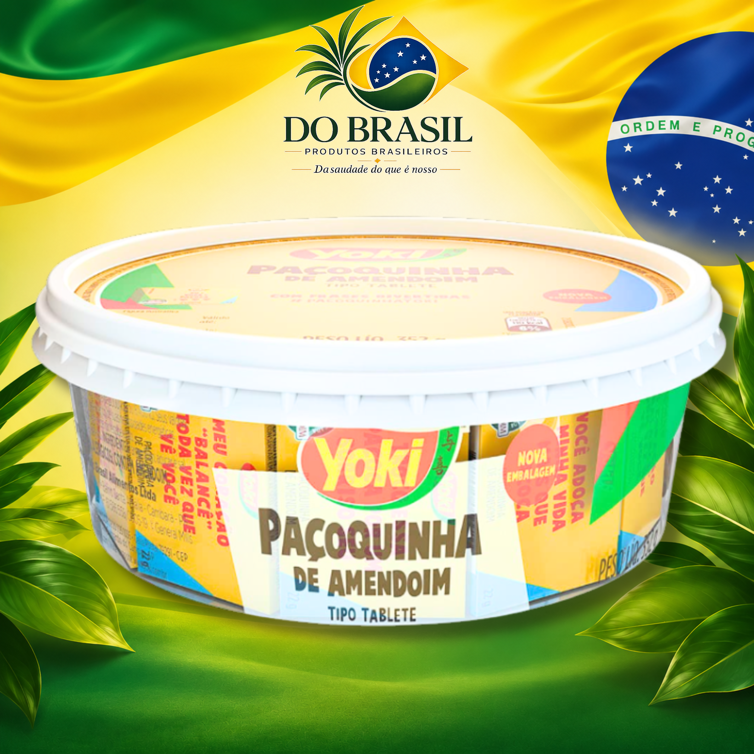 Paçoquinha de amendoim Yoki
