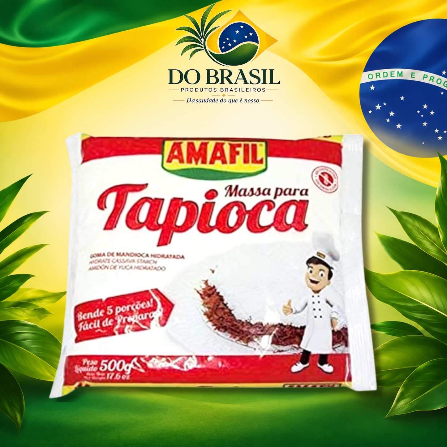 Massa para Tapioca Amafil