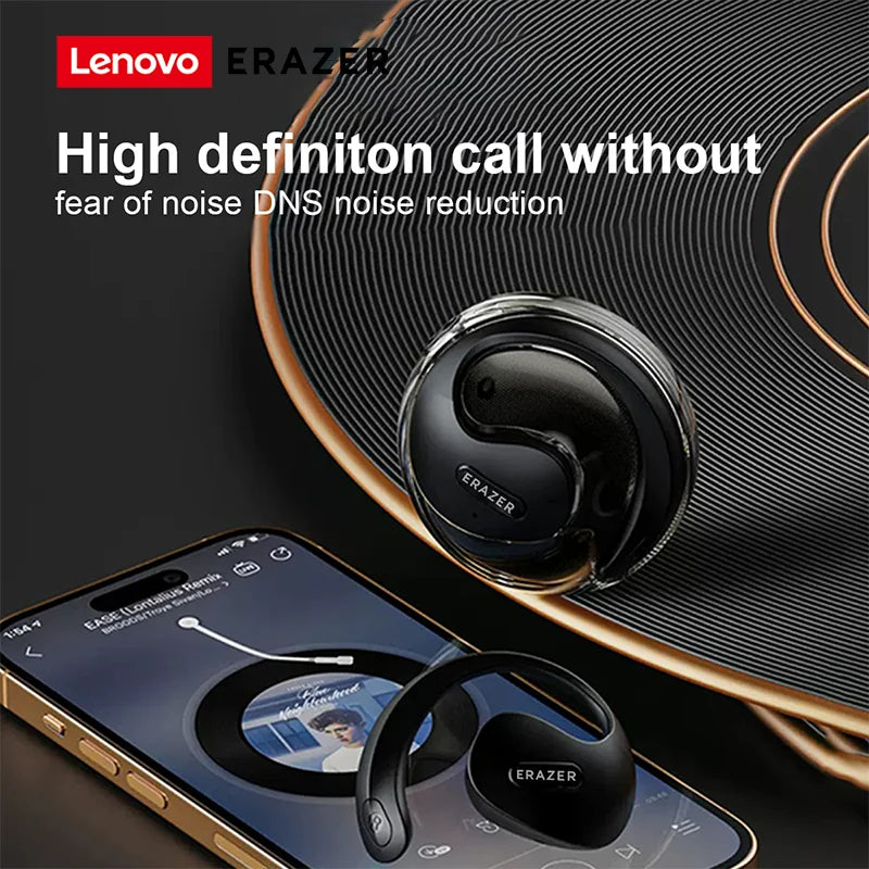 Lenovo ERAZER X15 Pro OWS Wireless Headphones Bluetooth 5.4 Earbuds Sport Earphone HIFI Sound Quality  Noise Reduction with Mic