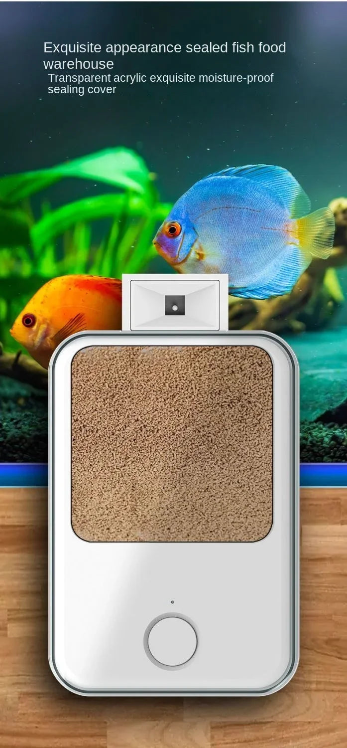 Automatic Aquarium Fish Tank Feeder Timing/Wifi Wireless