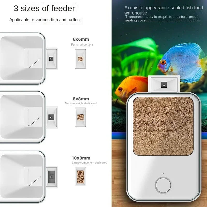 Automatic Aquarium Fish Tank Feeder Timing/Wifi Wireless