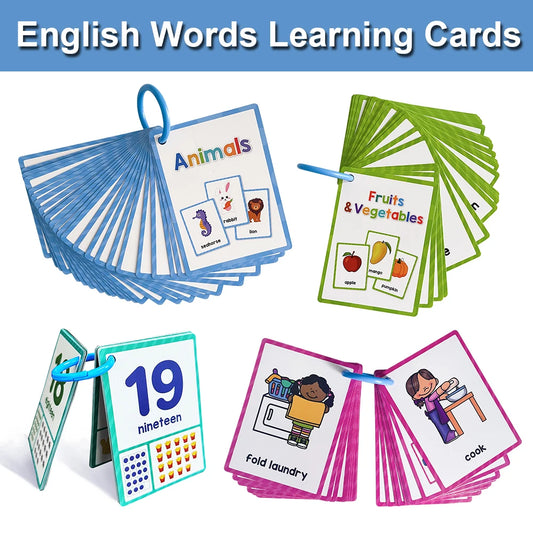 Kids English Words Learning Flashcards Early Educational