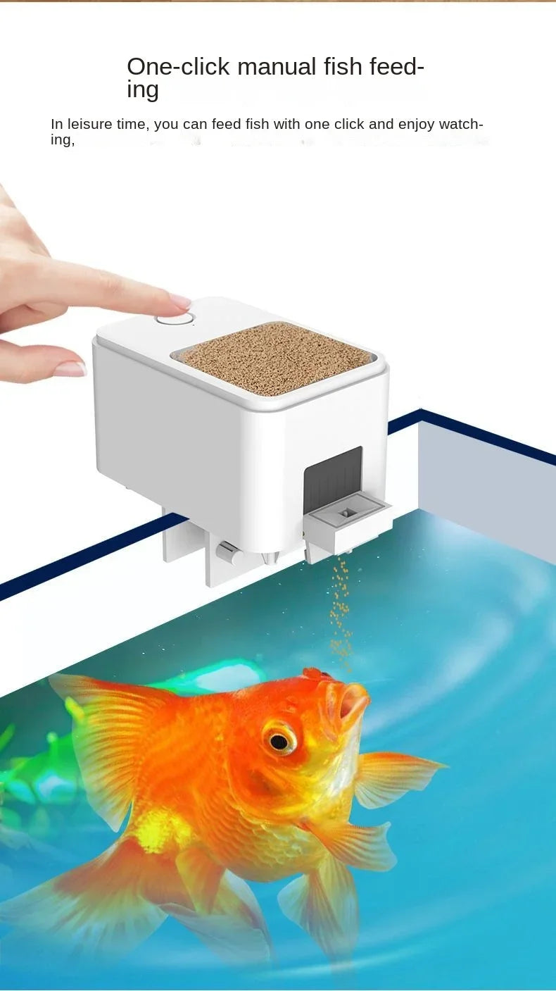 Automatic Aquarium Fish Tank Feeder Timing/Wifi Wireless