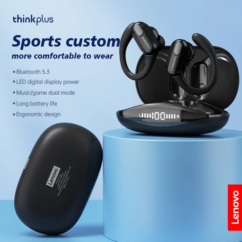 Original Lenovo XT80 Sports Wireless Earphones with Mics